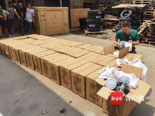 从省外购进41箱不可降解塑料制品 海口一涉事物流公司和买家被调查